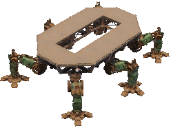 KF-L "Trench" Great Chassis, 3×5 · 12 cells grid