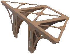 S&H Lower Supporting Frame Extended (L&R)