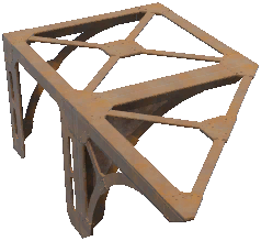 S&H Lower Supporting Frame Extended (L)