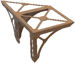 S&H Lower Supporting Frame Extended (R)