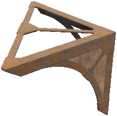 S&H Lower Corner Supporting Frame (R)