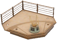 S.Trs Turret Deck, Corner