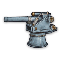 Pristine 80 mm Naval Cannon Kit